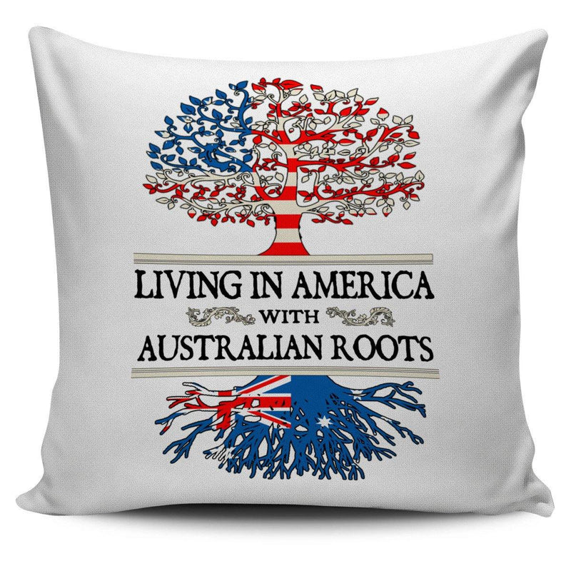 Living in America With Australian Roots Pillow Covers ! - Geardurr