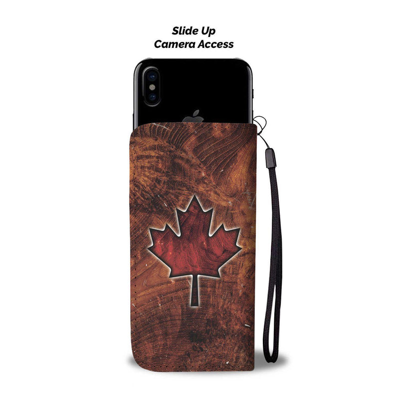 Special Maple Leaf Wallet Phone Case ! - Geardurr