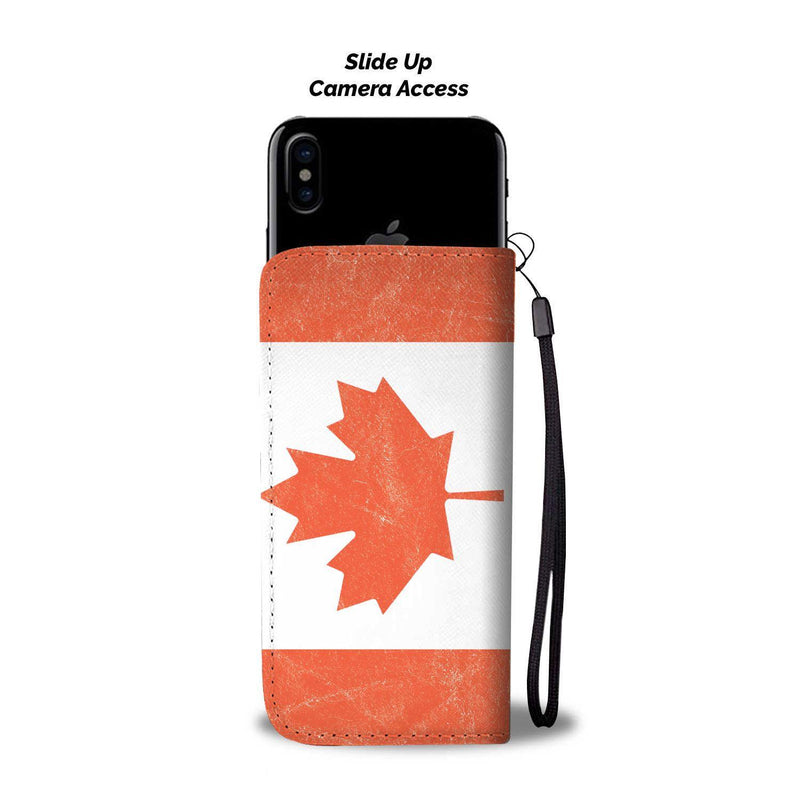 Canada Flag Wallet Phone Cases - Geardurr