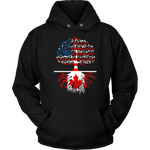 Living in America With Canadian Roots Shirts New Edition - Geardurr