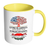 Living in America With Hungarian Roots Mugs ! - Geardurr