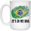 Brazil It's in My Dna Mugs - Geardurr