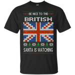 Be Nice To The British Funny Ugly Sweater ! - Geardurr