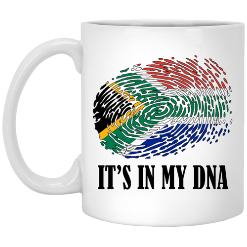 South Africa it's In my Dna Mugs - Geardurr