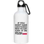 Say It in Polish Mugs - Geardurr