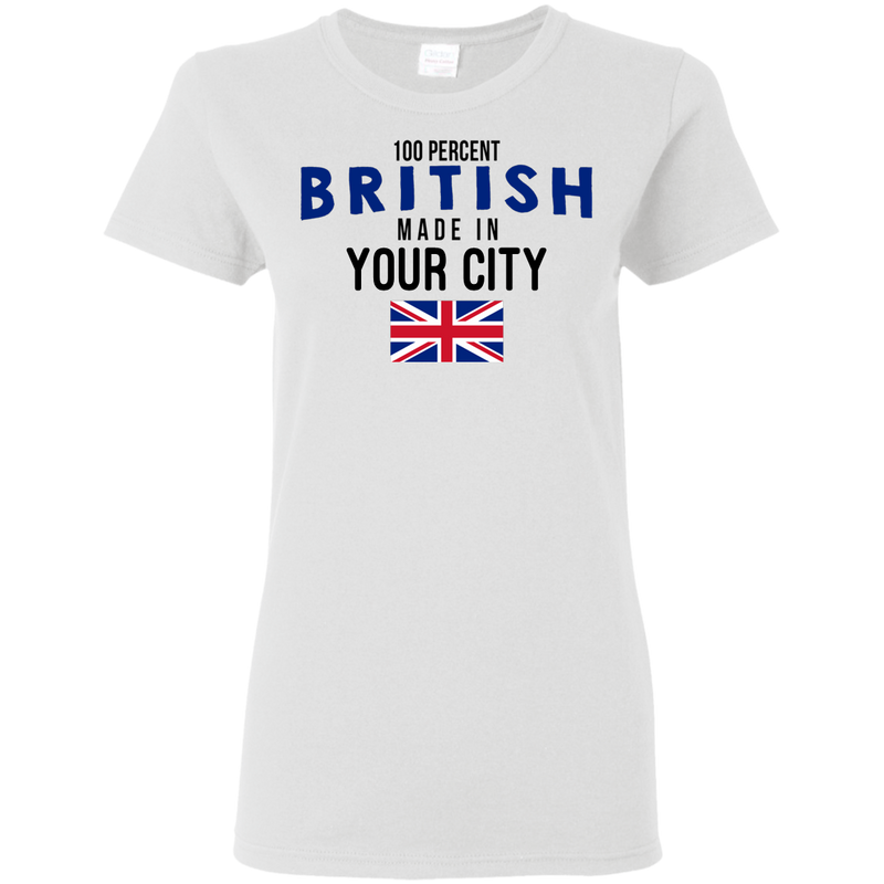 Personalized With Your City/town Shirt in The UK - Geardurr
