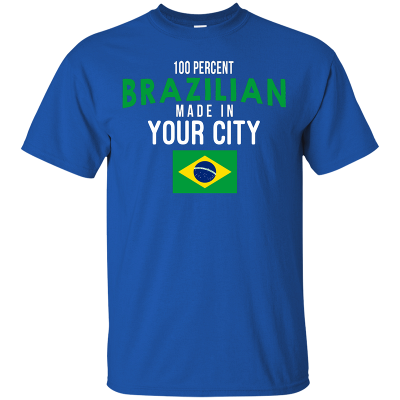 Personalized With Your Brazil City/town Shirt - Geardurr