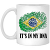 Brazil It's in My Dna Mugs - Geardurr