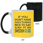 Say It in Swedish Mugs - Geardurr