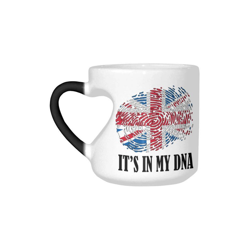 Britain It's In My DNA Color Changing Mug - Geardurr