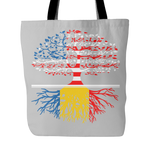American Grown With Romanian Roots Tote Bag - Geardurr