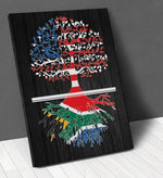 American South African Roots Canvas Wall Art ! - Geardurr