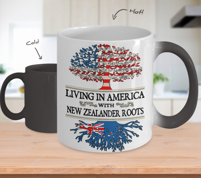 New Zealander Roots Colors Changing Mug !