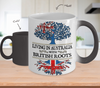 Color Changing Mug-Australian British Roots! - Geardurr