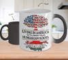 American Hungarian Roots Color Changing Mug - Geardurr
