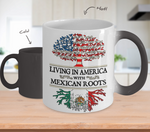 MExican American Color Changing Mug