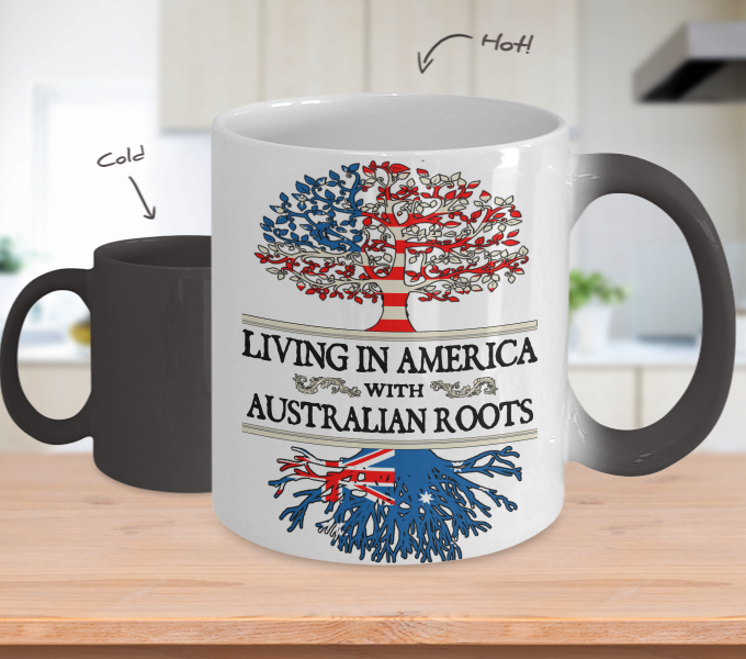 Color Changing Mug-America Australian! - Geardurr