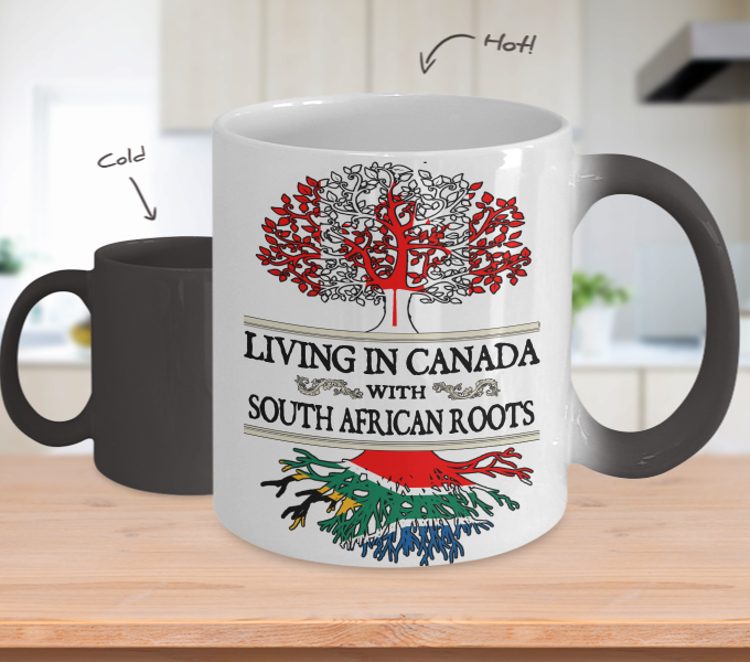 Color Changing Mug-Canada South African! - Geardurr