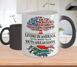 Color Changing Mug-America South African! - Geardurr