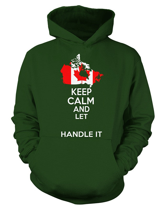 [Personalized] Canadian Keep Calm Shirt