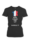 [Personalized] French Keep Calm Shirt