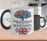 Color Changing Mug-Australian British Roots! - Geardurr