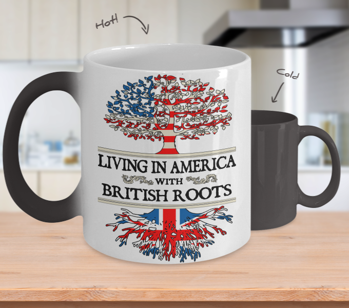 Color Changing Mug-American British ! - Geardurr