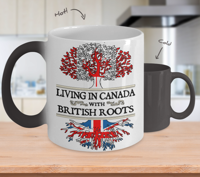 Color Changing Mug-Canadian British ! - Geardurr