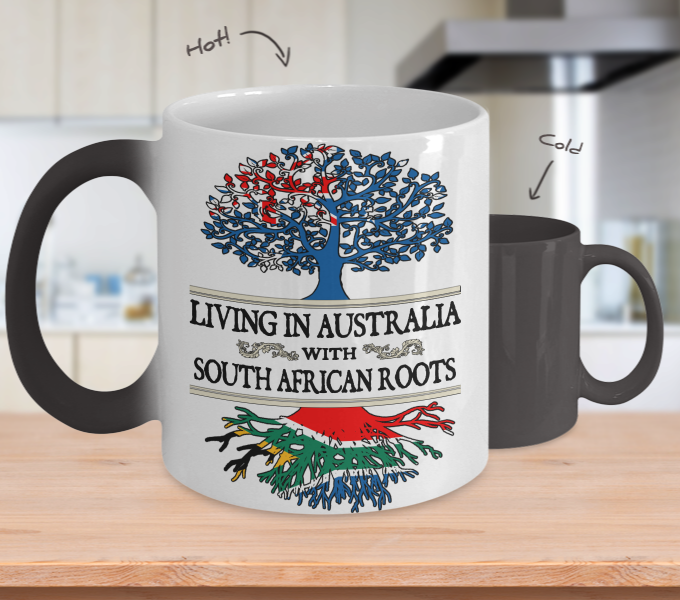 Color Changing Mug-South African Australia ! - Geardurr