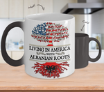 Color Changing Mug-American Albanian Roots ! - Geardurr
