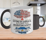 American Argentinian Roots Color Changing Mug - Geardurr