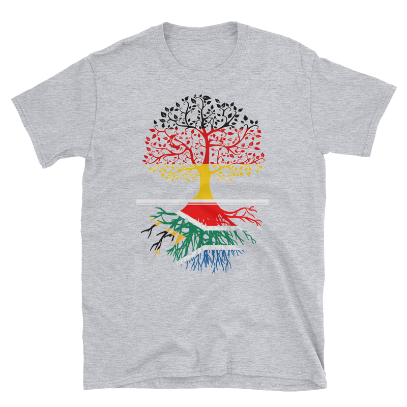 Living In Germany With South African Roots Unisex T-Shirt - Geardurr