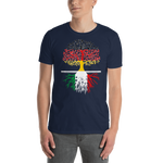 Living in Germany With Italian Roots Unisex T-Shirt - Geardurr