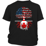 Living in America With Canadian Roots Shirts New Edition - Geardurr