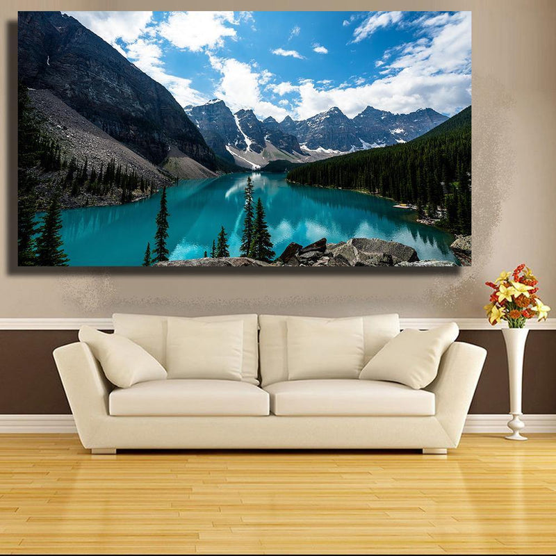 Lake Louise Canada  Landscape Oil Painting - Geardurr