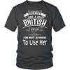 Perfect Gift For Your Husband ! A Crazy British Wife