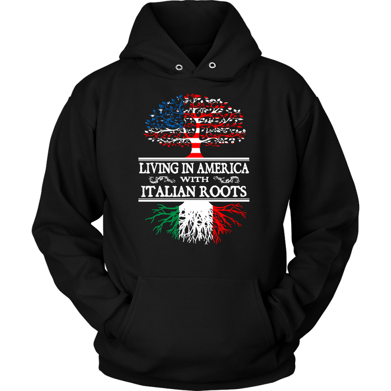 Living in America With Italian Roots Tees ! - Geardurr