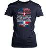 Living in America With Dominican Roots Shirt ! - Geardurr