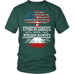 Living in America With Polish Roots Tees !