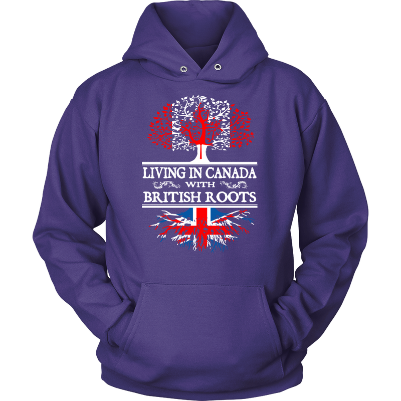 Living in Canada With British Roots  Shirts !