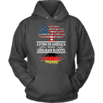 Living in America With German Roots Tees ! - Geardurr