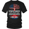 Living in America With Croatian Roots Shirt ! - Geardurr